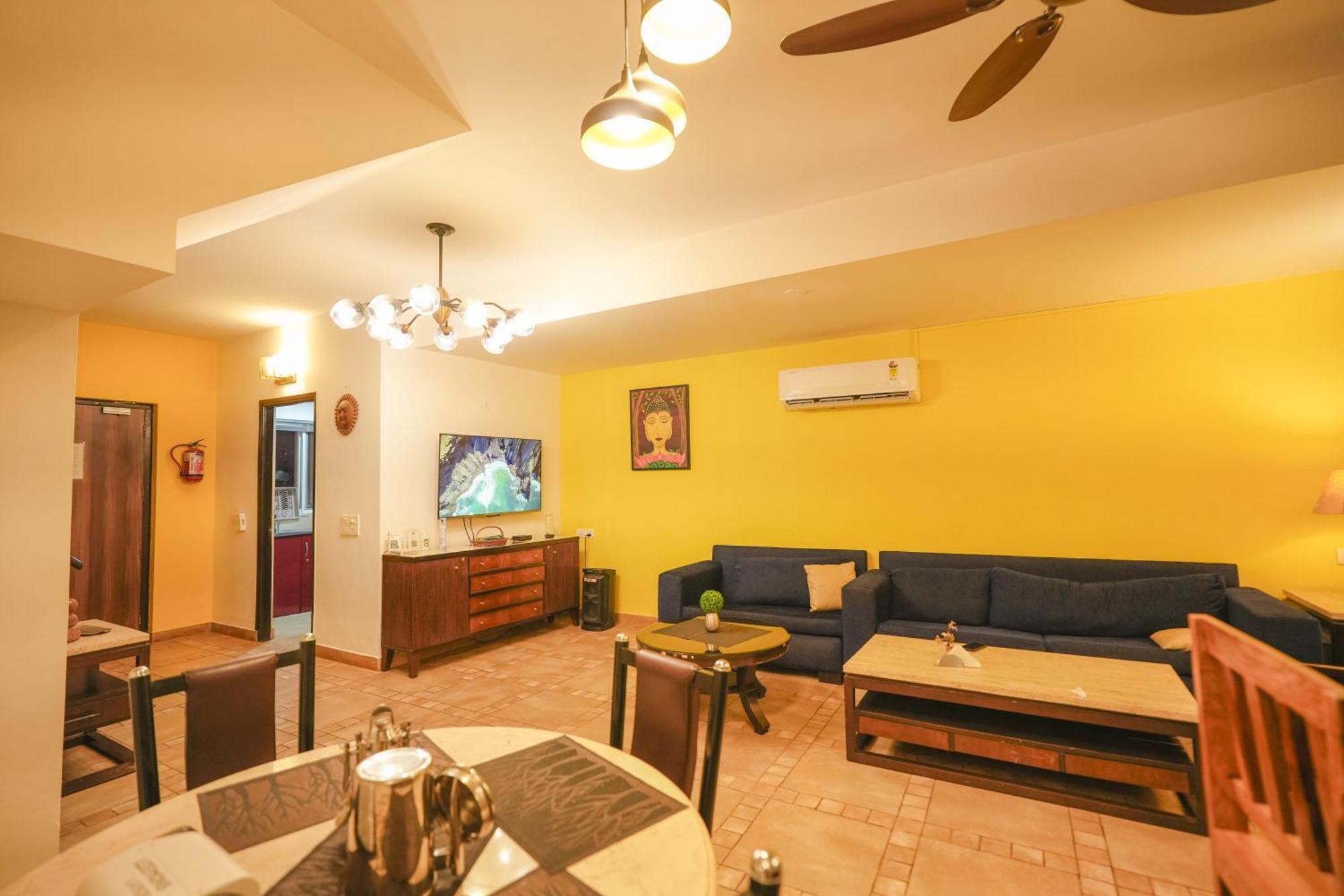 Villa M - Jia 3- 3Bhk In Candolim, Pool Facing, Near Beach, Breakfast Included Ngoại thất bức ảnh