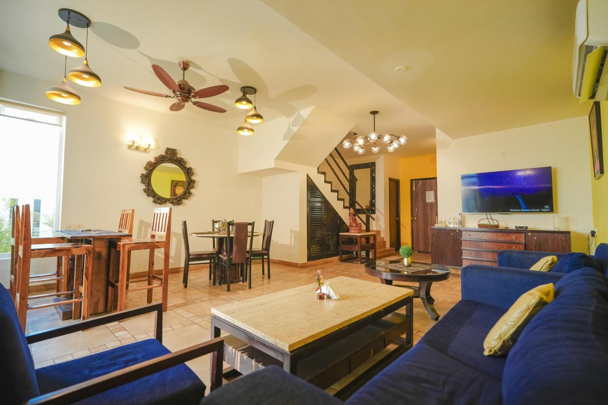 Villa M - Jia 3- 3Bhk In Candolim, Pool Facing, Near Beach, Breakfast Included Ngoại thất bức ảnh